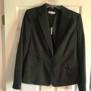 Calvin Klein Charcoal blazer size 10